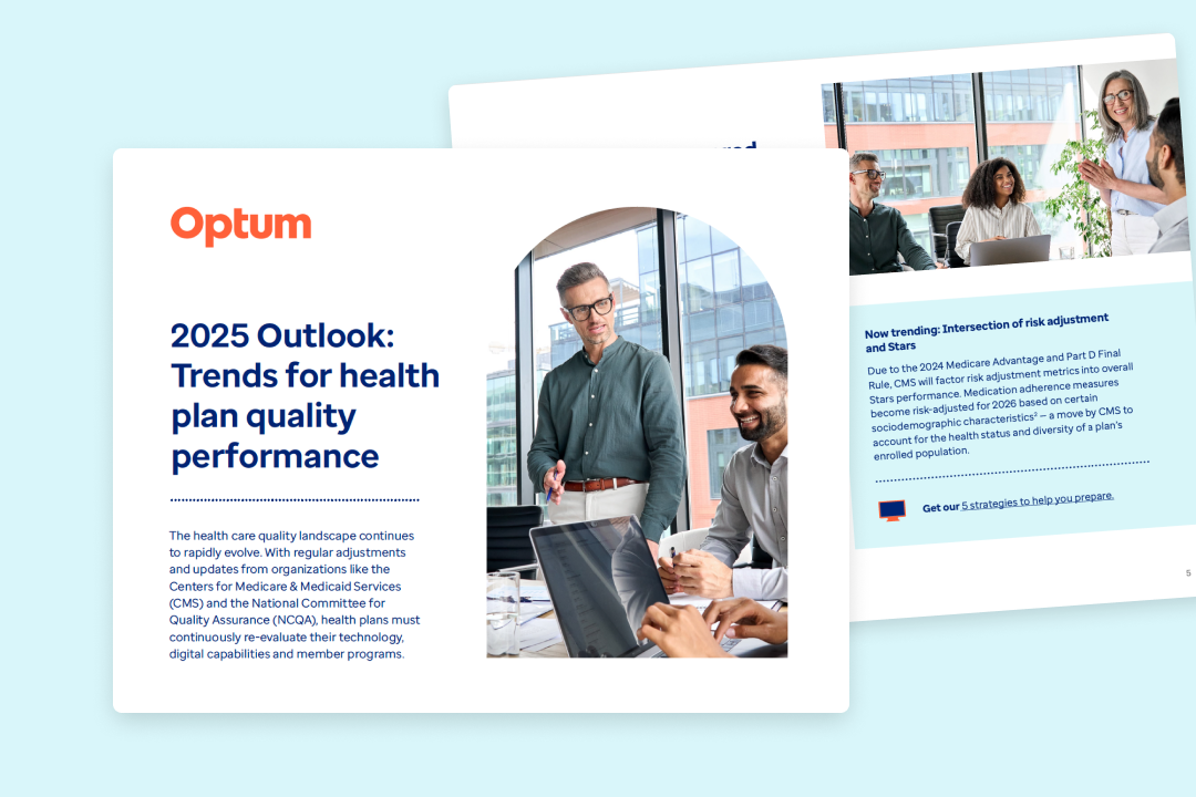 Trends for Health Plan Quality Performance