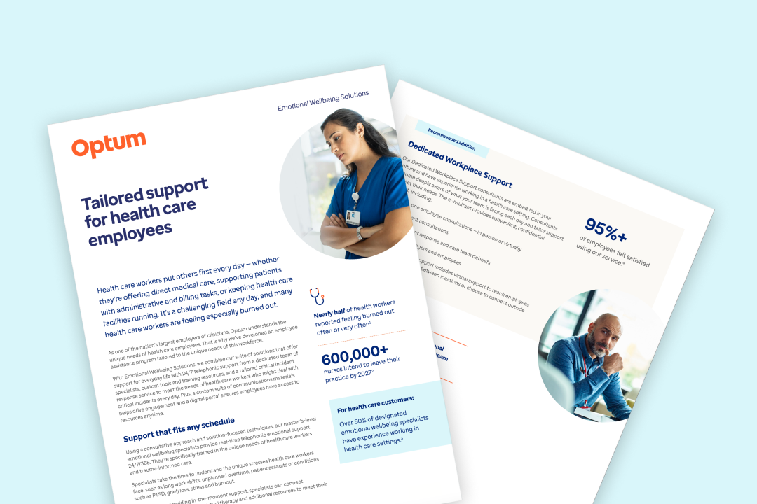 Emotional Wellbeing Solutions for Healthcare Workers