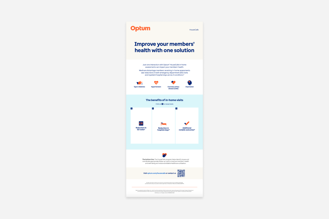 Help Improve Your Members’ Health with Optum HouseCalls