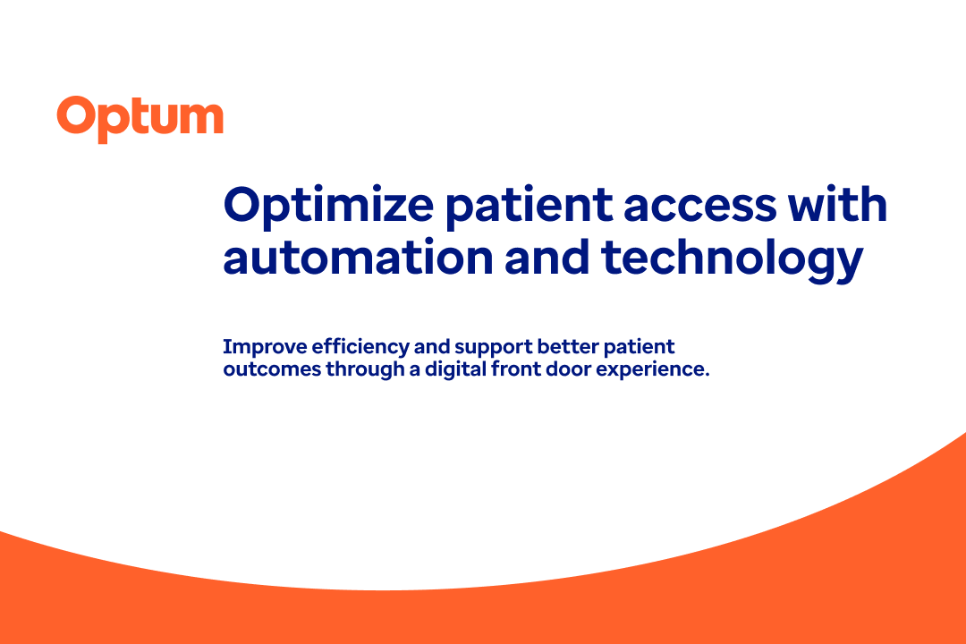 ARCHIVED Optimize Patient Access with Automation and Technology 